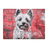 Banksy Inspired West Highland Terrier Chopping Board