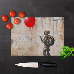 Hope During War Chopping Board