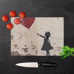 A Childs Hope During War Chopping Board