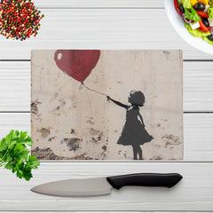 A Childs Hope During War Chopping Board