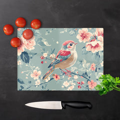 Sitting Pretty On The Branch Chopping Board