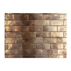 Bronze Gold Brick Pattern Chopping Board