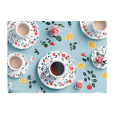 Tea Cups And Roses Chopping Board
