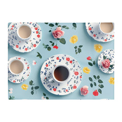 Tea Cups And Roses Chopping Board
