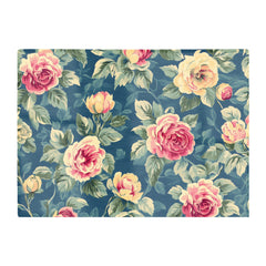 Painting Of Vintage Roses Chopping Board