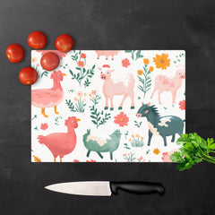 Fun On The Farmyard Chopping Board