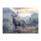 Highland Stag By The Cottage Chopping Board