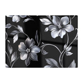 Metallic Effect Leaves And Flowers Chopping Board