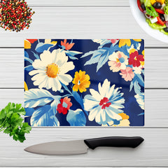 Bright Spring Flowers In Bloom Chopping Board