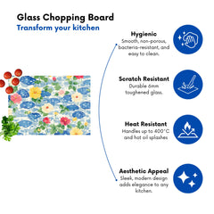 Puddles And Rain Design Chopping Board