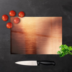 Copper Plate Textures Chopping Board