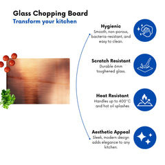 Copper Plate Textures Chopping Board