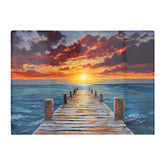 Sunset Over A Carribean Sea Chopping Board
