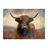 Bronze Effect Highland Cow Chopping Board