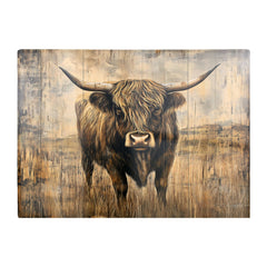Old Style Highland Cow Chopping Board