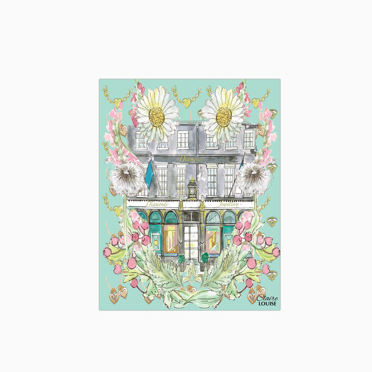Tiffany In Full Bloom Glass Kitchen Splashback