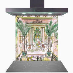 Afternoon Tea at The Ritz Glass Kitchen Splashback