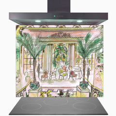 Afternoon Tea at The Ritz Glass Kitchen Splashback