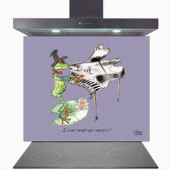 Piano Glass Kitchen Splashback