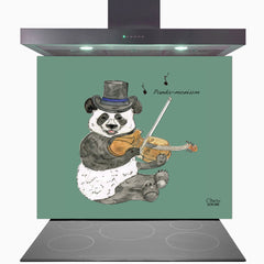 Violin Glass Kitchen Splashback