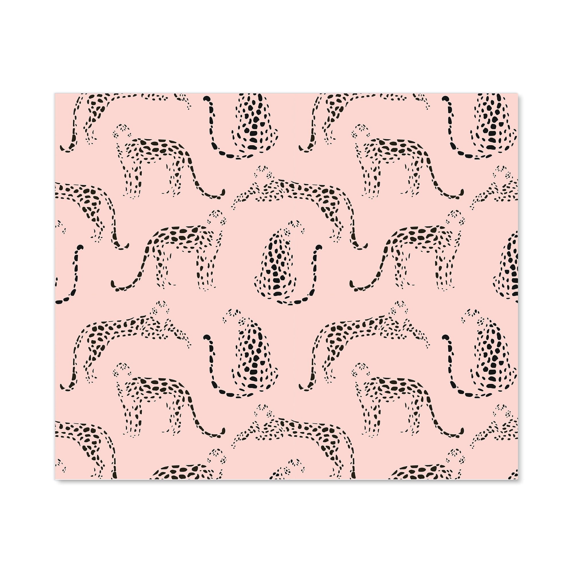 Abstract Leopard Pattern Kitchen Splashback