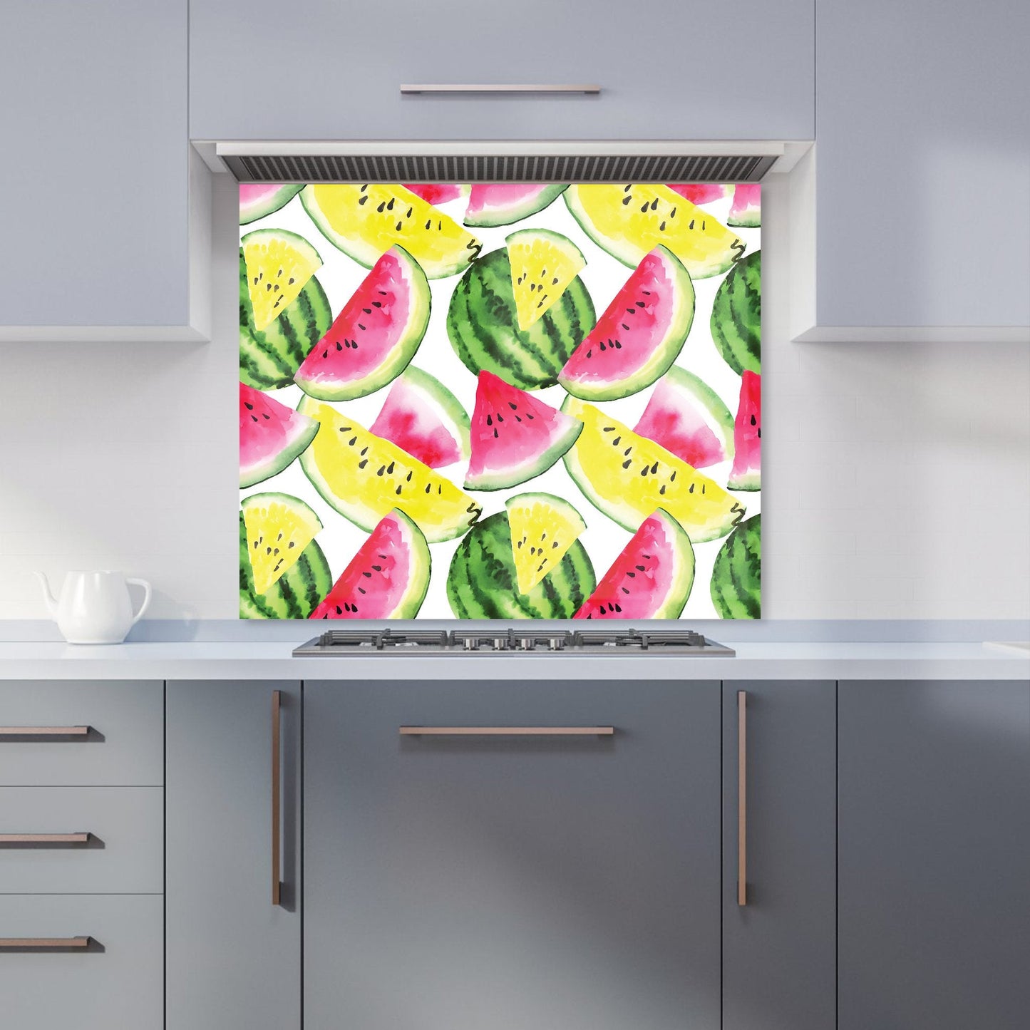 Colourful Melon Pattern Kitchen Splashback