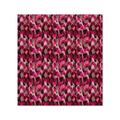 Modern Pink Animal Print Kitchen Splashback