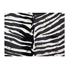 Zebra Pattern Glass Chopping Board