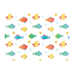 Swimming Fish Glass Chopping Board