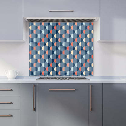 Geometric Pattern Kitchen Splashback