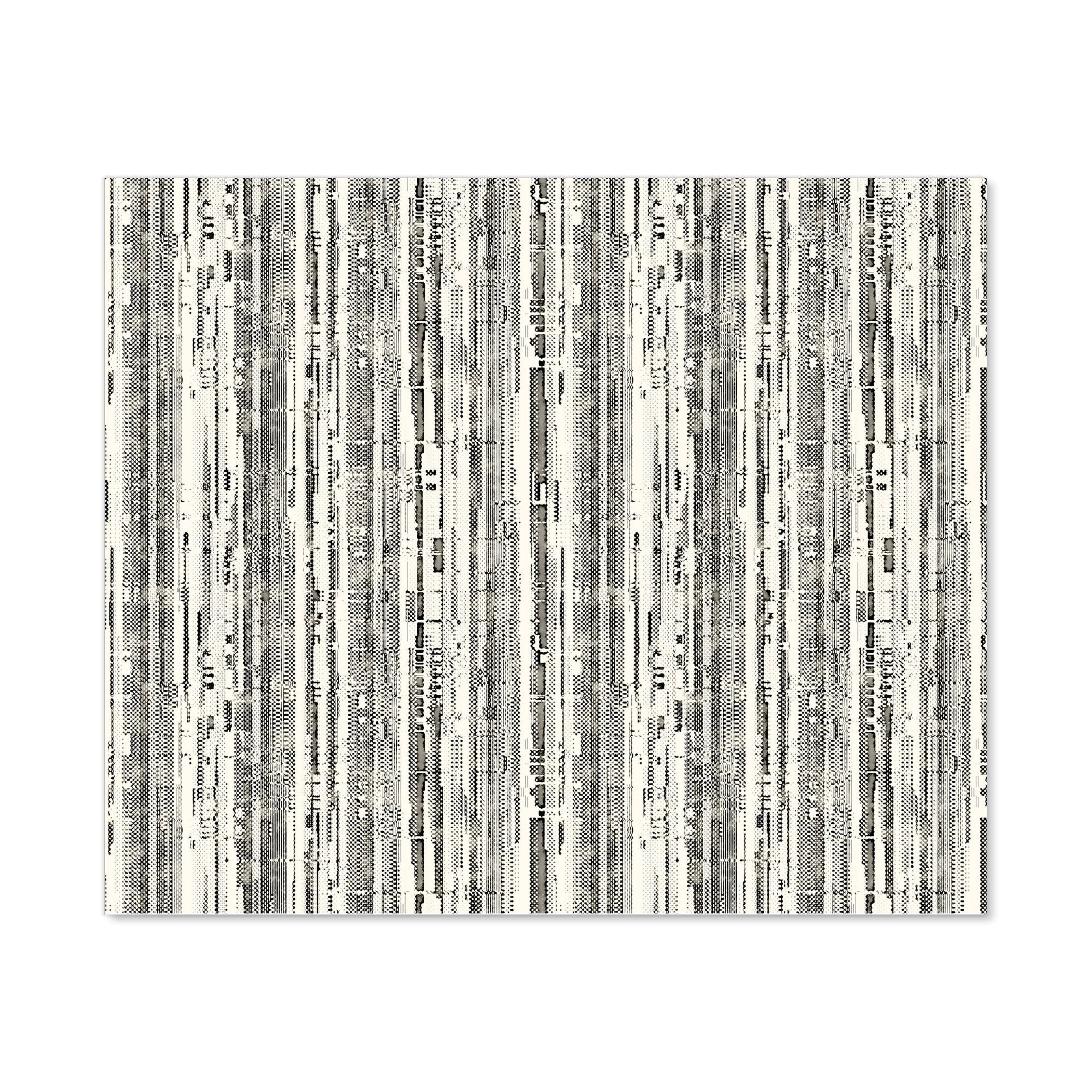 Washed Out Canvas Pattern Kitchen Splashback