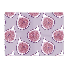 Modern Fig Pattern Glass Chopping Board
