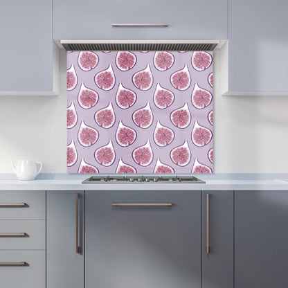 Modern Fig Pattern Kitchen Splashback