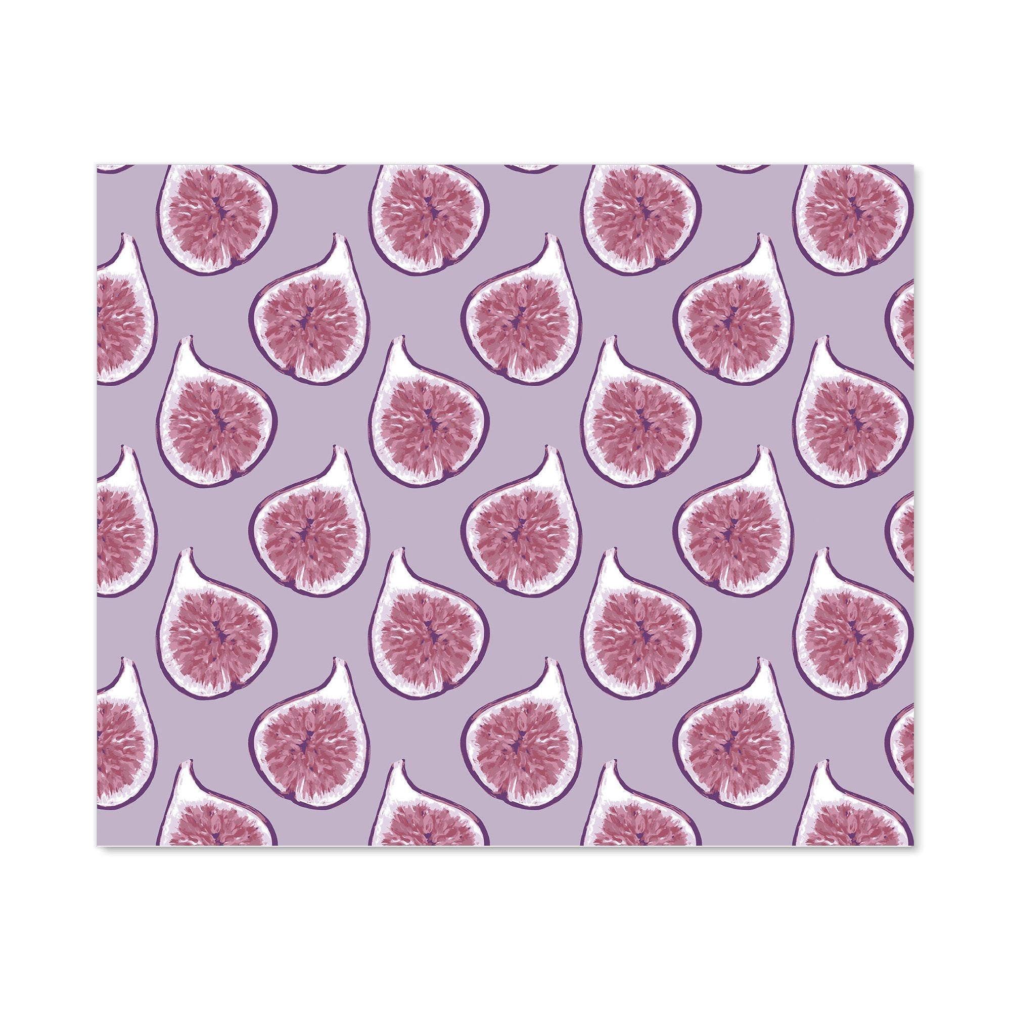 Modern Fig Pattern Kitchen Splashback