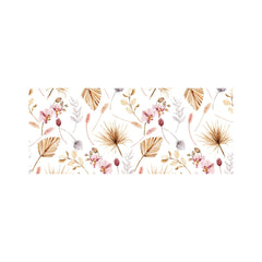 Watercolour Orchids Glass Bathroom Splashback