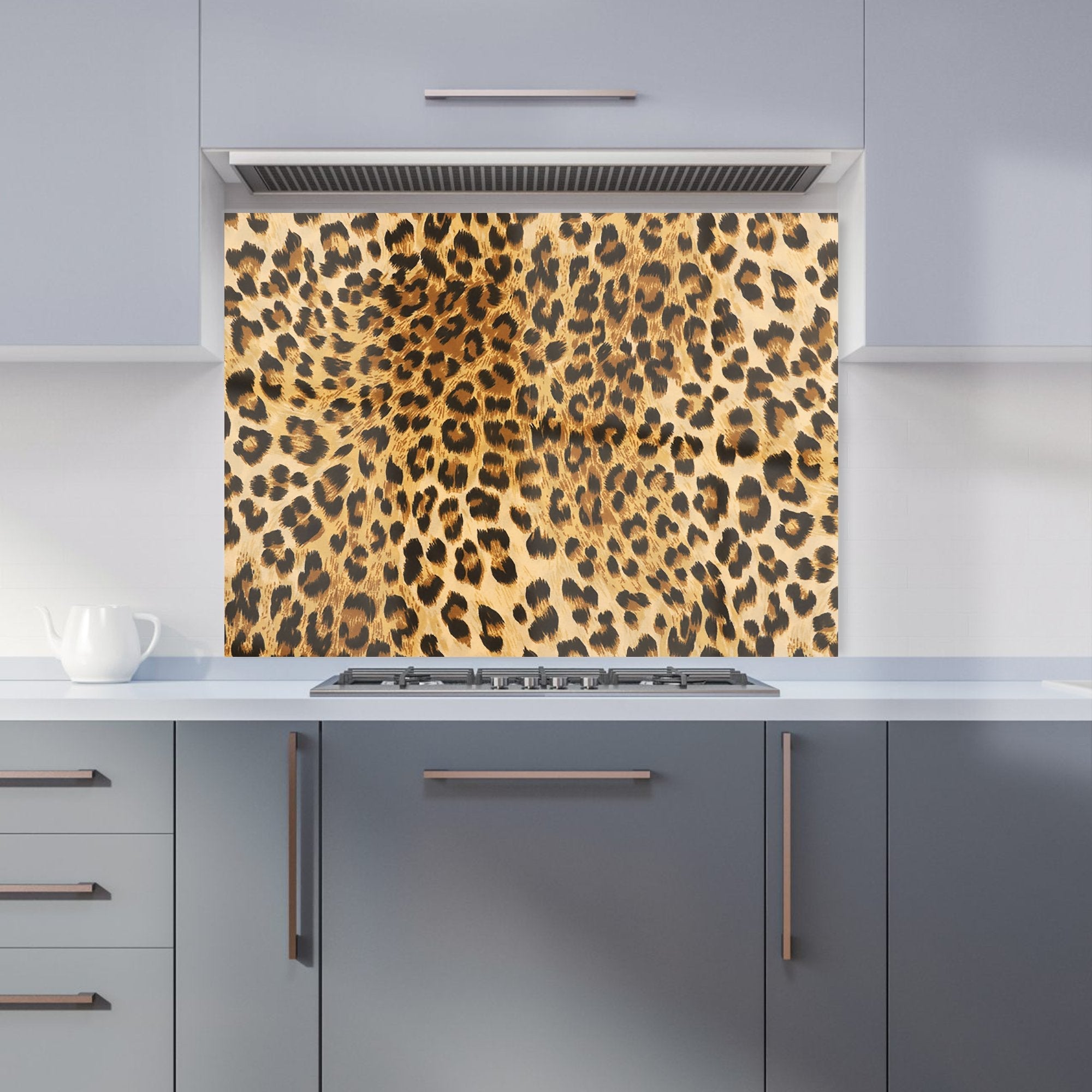 Wild Animal Pattern Kitchen Splashback