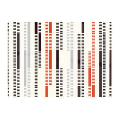 Dashed Stroke Pattern Glass Chopping Board
