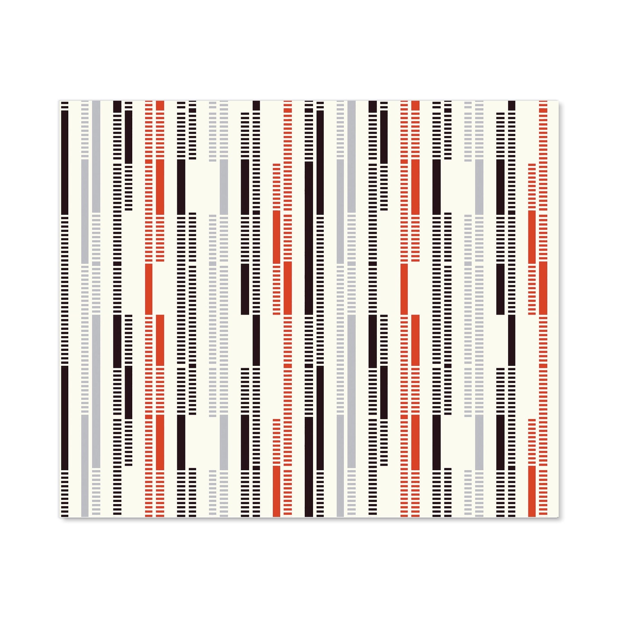 Dashed Stroke Pattern Kitchen Splashback