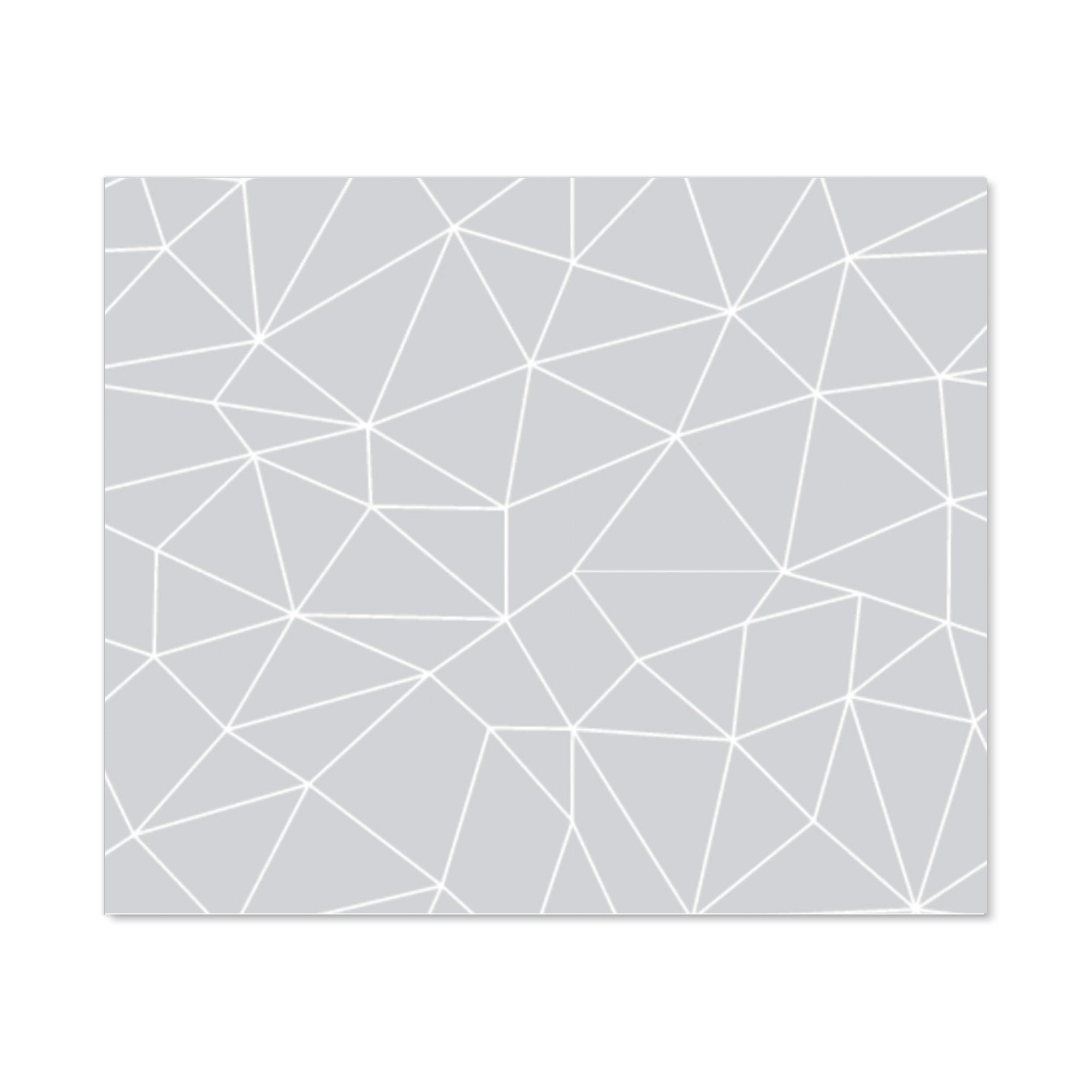 Geometric Triangle Pattern Kitchen Splashback