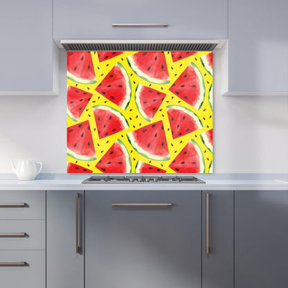 Watermelon Pattern Kitchen Splashback