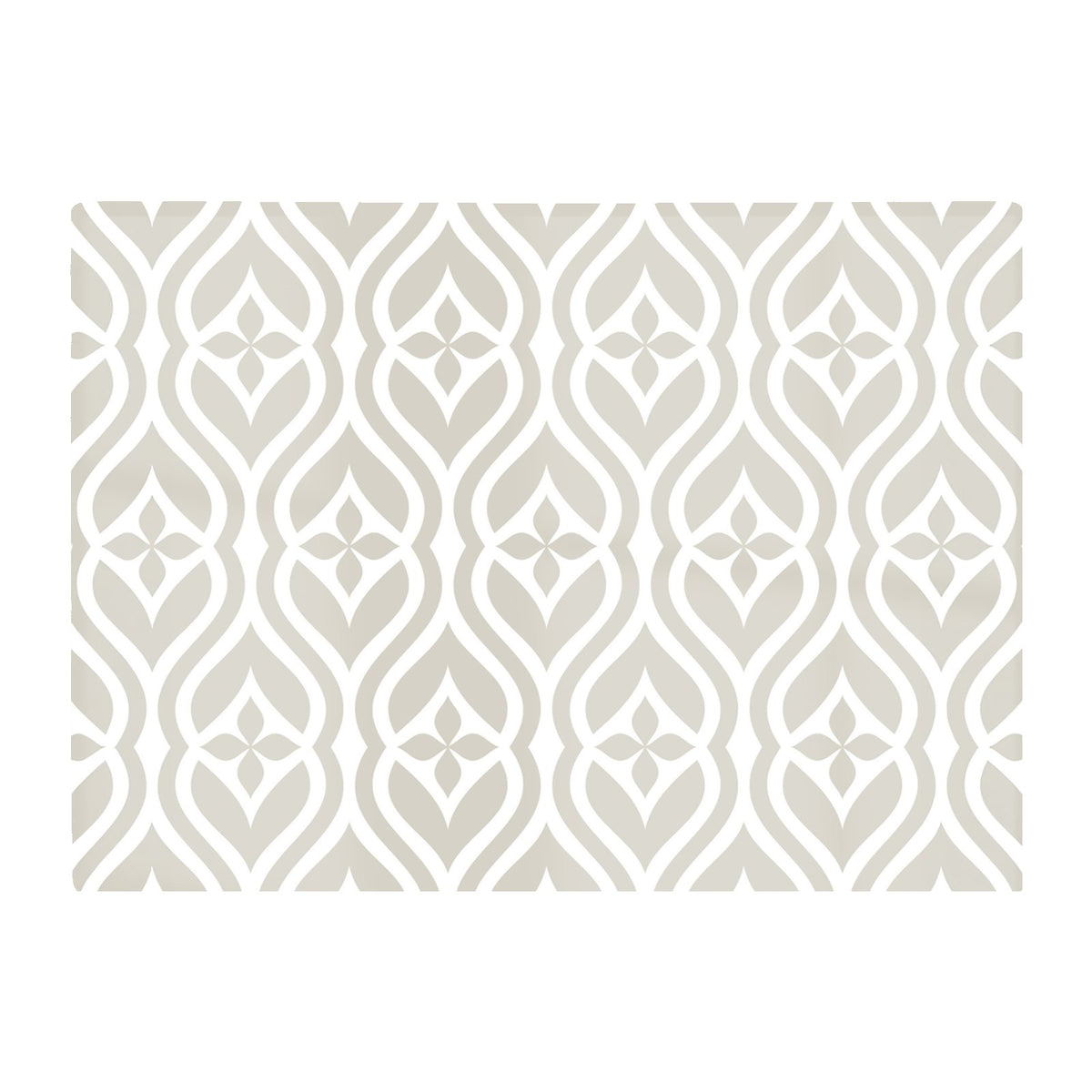 Abstract Ornament Pattern Glass Chopping Board