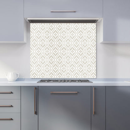 Abstract Ornament Pattern Kitchen Splashback