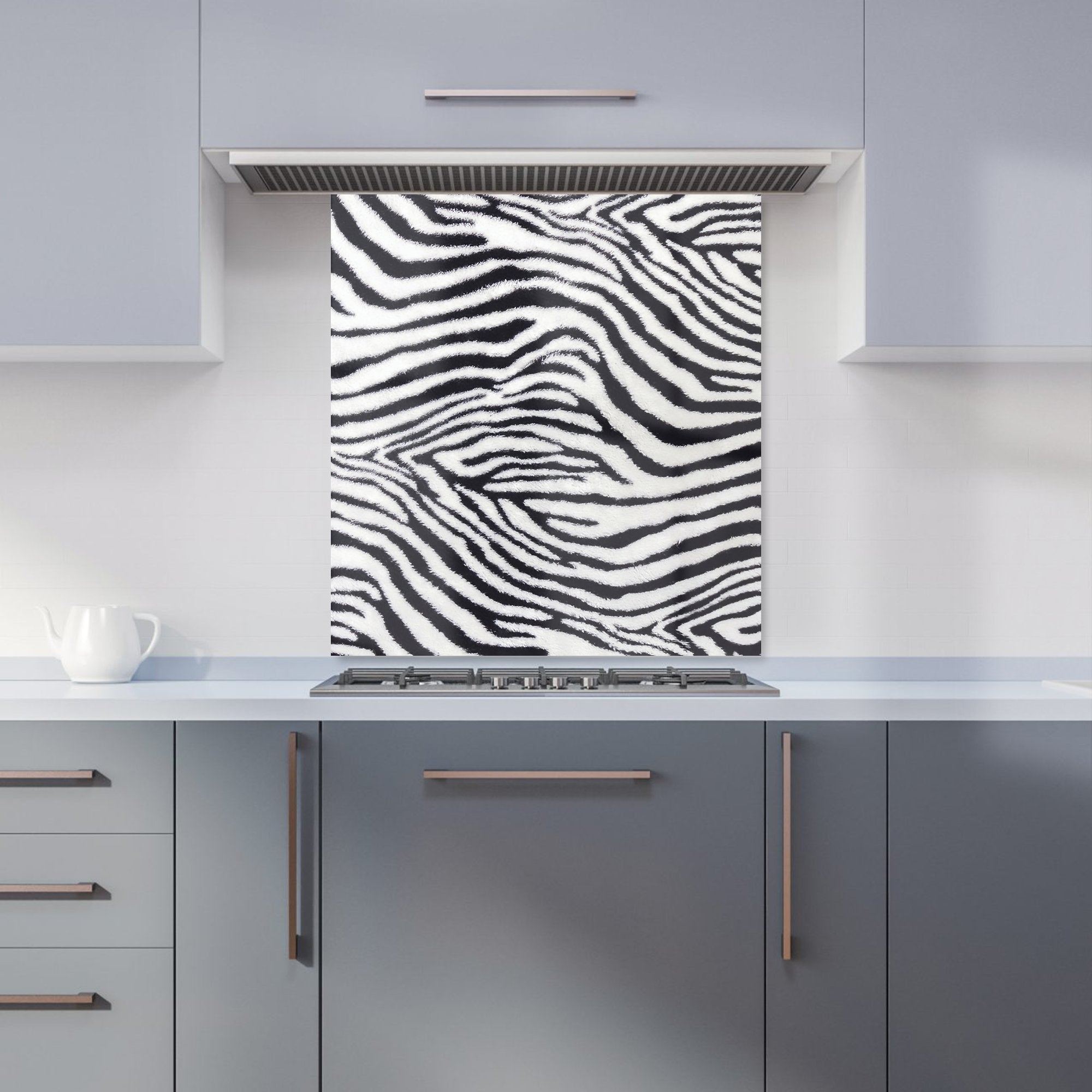Zebra Texture Pattern Kitchen Splashback