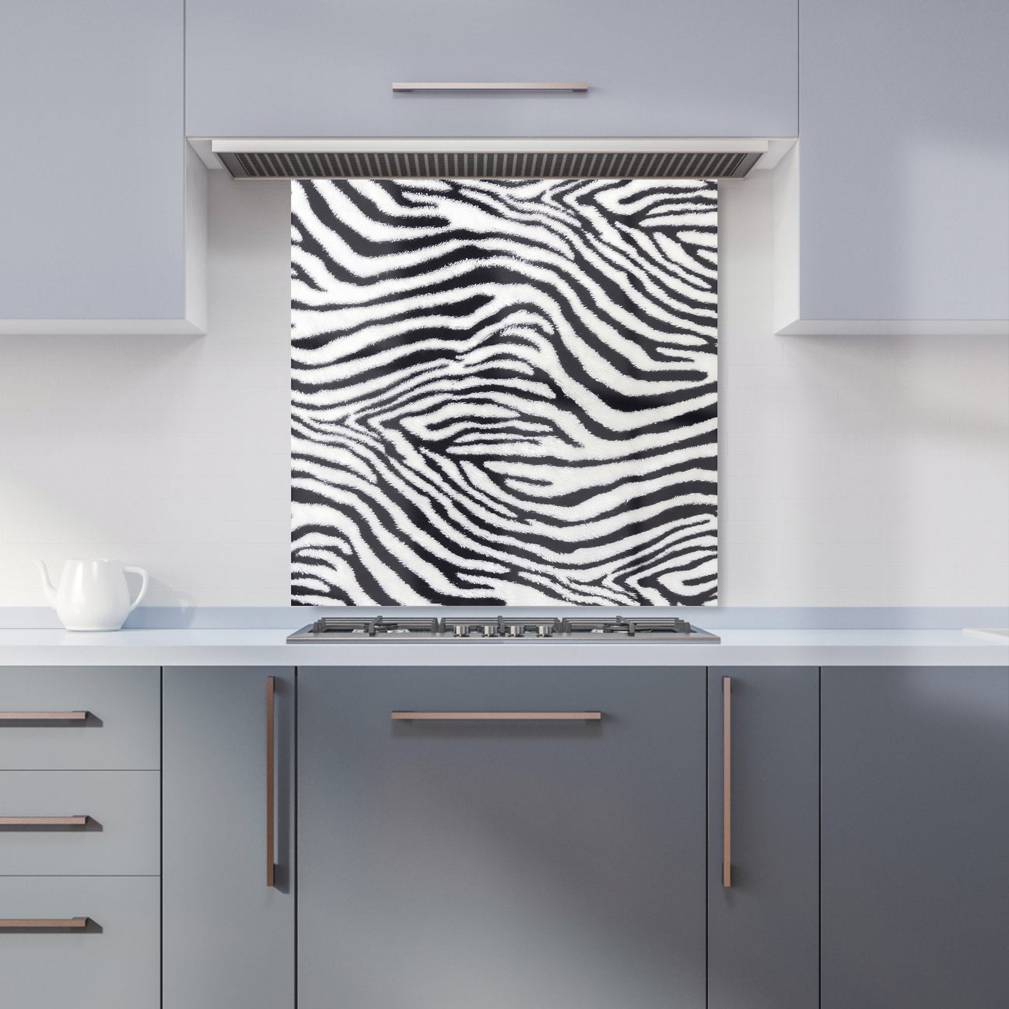 Zebra Texture Pattern Kitchen Splashback