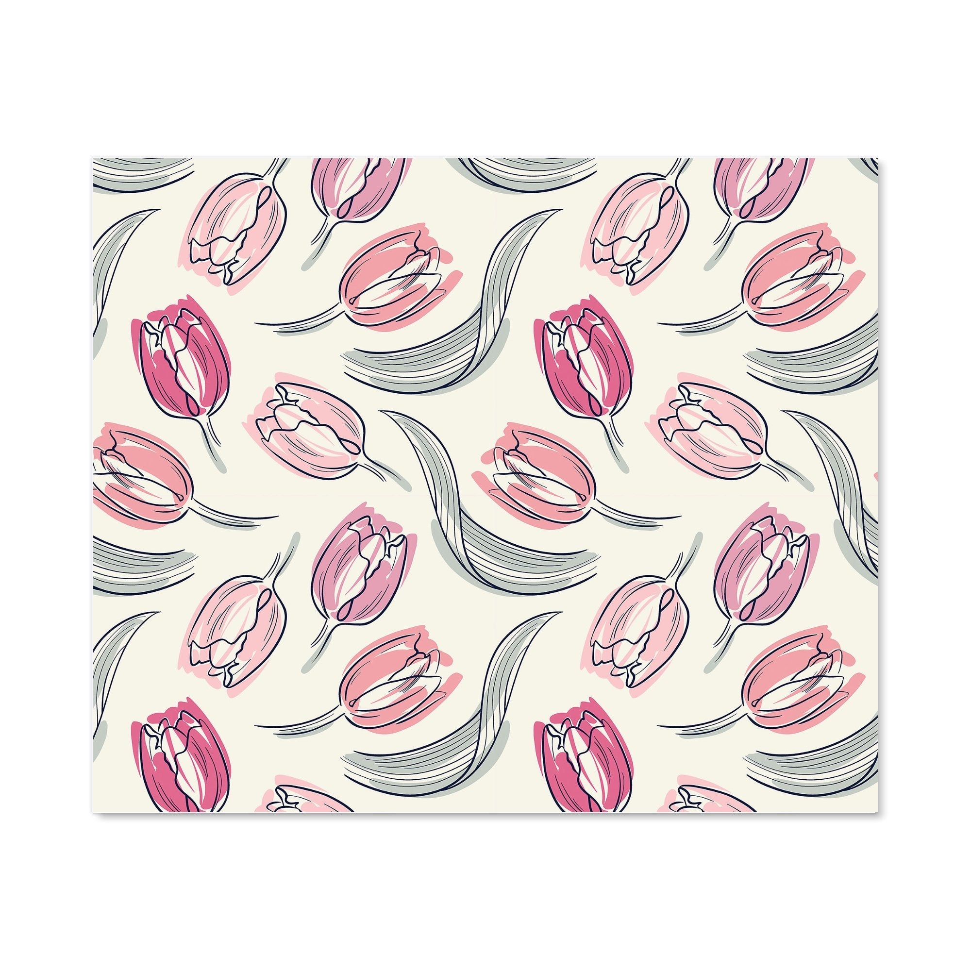 Tulips Kitchen Splashback