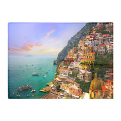 Positano Amalfi Glass Chopping Board