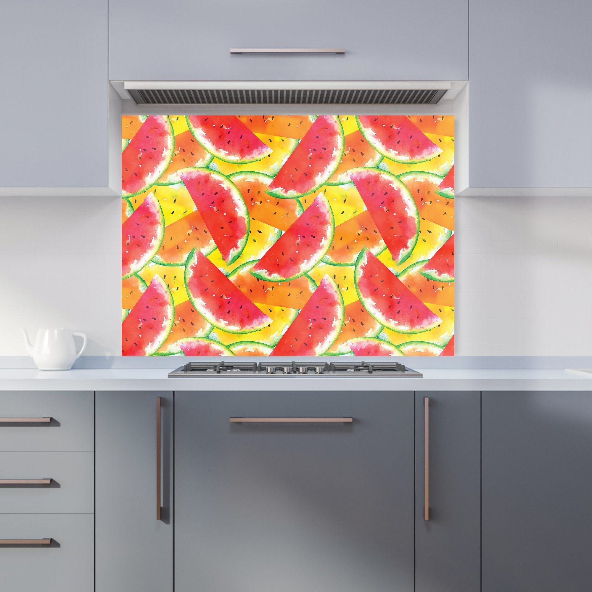 Melon Print Kitchen Splashback