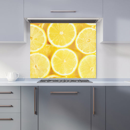 Vibrant Lemons Kitchen Splashback