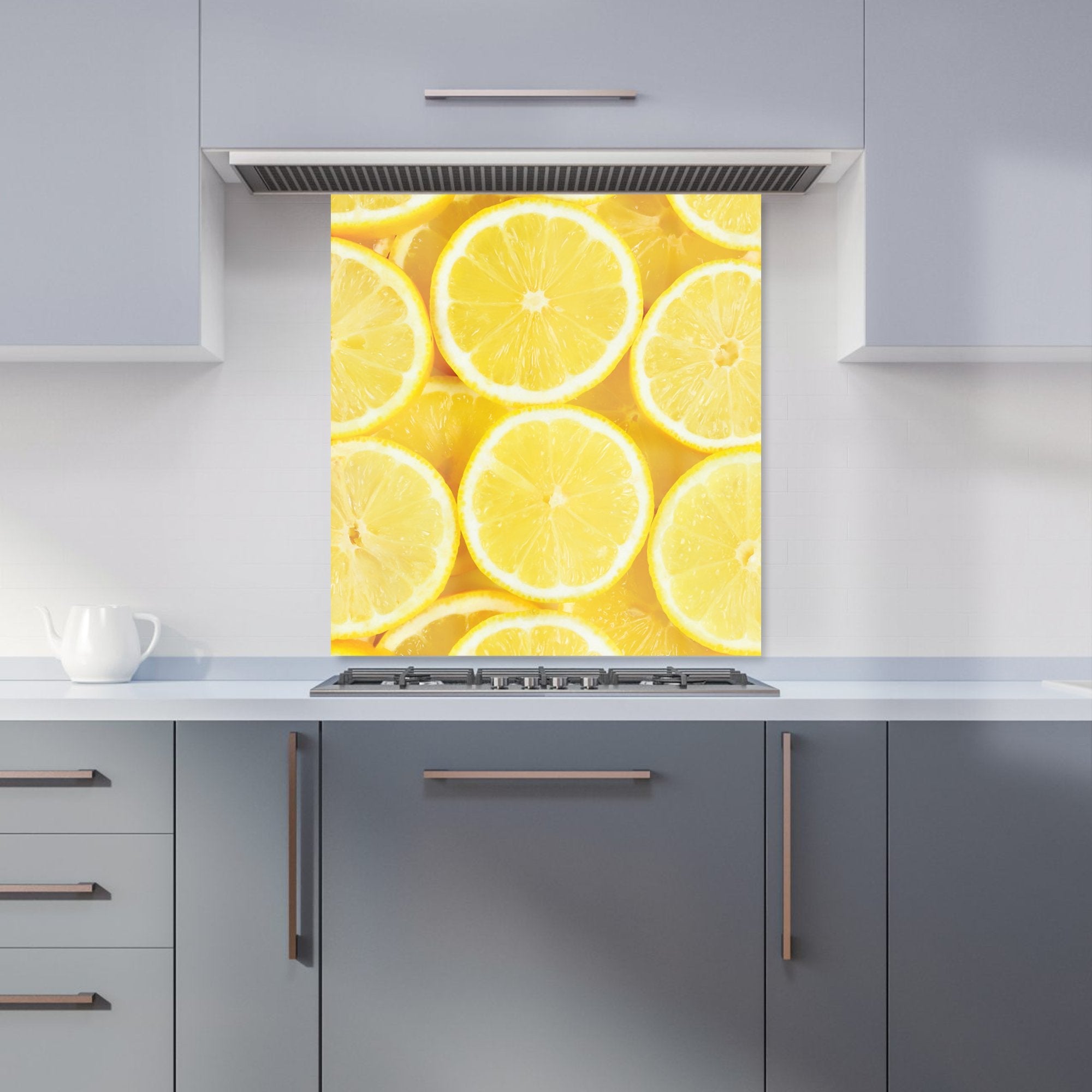 Vibrant Lemons Kitchen Splashback