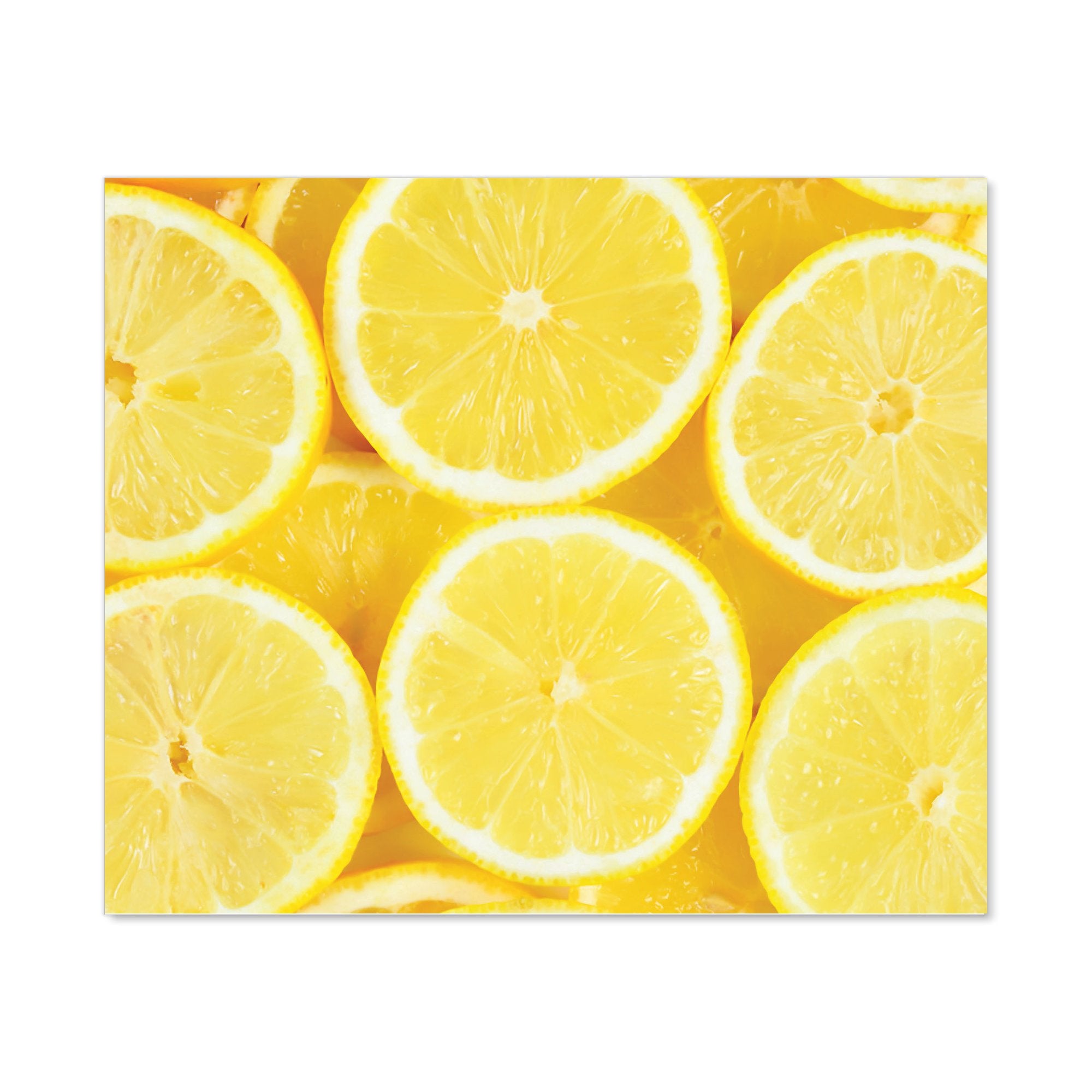 Vibrant Lemons Kitchen Splashback